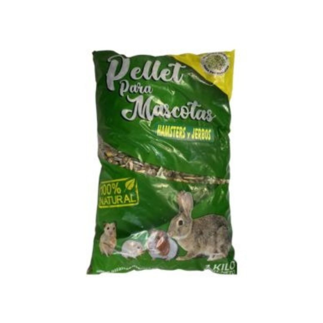 PELLET PARA HAMSTERS Y CUYES