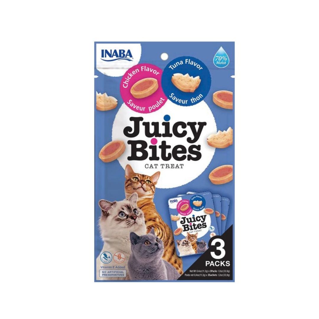 INABA JUICY BITES POLLO Y ATUN